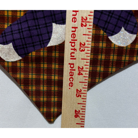 Handmade Vintage Christmas One Size Vest Stitched Santa Snowman 3D Quilted - Picture 4 of 10